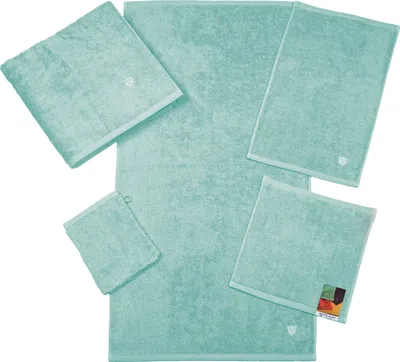 Produktbild von Ross Walk Frottiere Programm Vita 4004-34 jade-grün 100% Baumwolle , Größe:Handtuch 50 x 100 cm