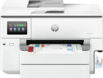 Produktbild von HP OfficeJet Pro 9730e Wireless All-in-One Farbe Drucker, Instant Ink; Beidseitiger Druck