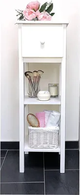 Produktbild von Badschrank Flurtisch Salontisch Beistelltisch Tisch Weiß 100x32x32 cm