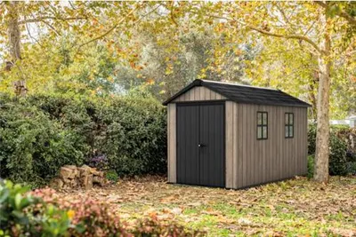 Produktbild von Gartenhaus Keter Apex 7,5x11 inkl. Fußboden 230 x 350 cm Ashwood