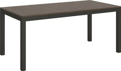 Produktbild von Ausziehbarer Tisch 90x180/284 cm Everyday Evolution Walnuss-Anthrazit-Gestell