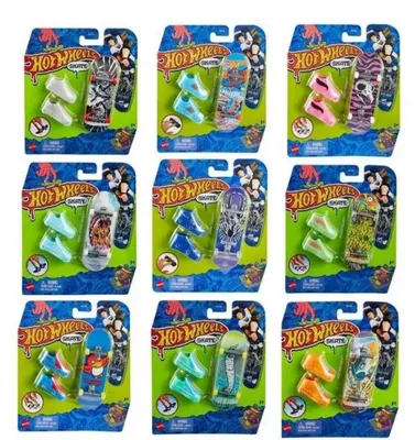 Produktbild von Hot Wheels Action Skate Fingerboard & Schuhe, Tony Hawk Skateboard, vers. Farben, Griffbrett, 5 Jahr(e), Kunststoff, Gemischte Farben