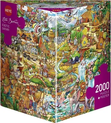 Immagine prodotto di HEYE Puzzle Safari Esotico 2000 pezzi