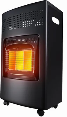 Produktbild von Heizgerät 4200 Watt 3 Stufen Gasheizofen Gasheizgerät Gasheizer Keramik Gasofen Gasstrahler für Gasflasche Propangas Heizer, Heizung inkl. Gasdruckregler mobil energiesparend
