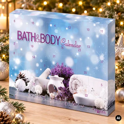 Produktbild von ITENGA Adventskalender Bath & Body Motiv Spa / Lavendel 6046348IT