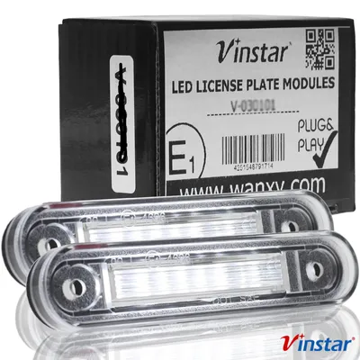 Produktbild von Vinstar LED Kennzeichenbeleuchtung kompatibel mit W201 W202 W124 A124 C124 E-Klasse