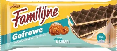 Immagine prodotto di Familijne Wafle Słony Karmel Gof 140 g