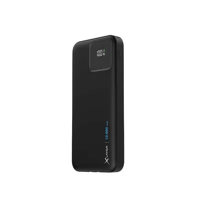 Immagine prodotto di Powerbank, 10.000 mAh, con cavi USB-C e Lightning, PD 20 W, nero