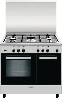 Immagine prodotto di Glem Gas AR965GI cucina Elettrico/Gas Acciaio inox