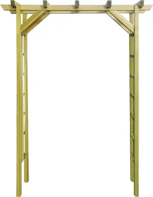 Immagine prodotto di Pergolato da giardino Arco di rose 150 x 60 x 204 cm Legno impregnato