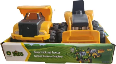 Image de TOMY John Deere véhicules de construction pack de deux 47020