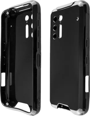 Immagine prodotto di caseroxx custodia protettiva in TPU compatibile con Doogee S97 Pro, custodia in gomma per cellulare nera