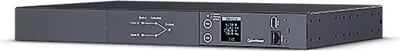 Zdjęcie produktu dla CyberPower PDU24005, Regulowany, 1U, Jednofazowy, Pozioma, Stal, Czarny