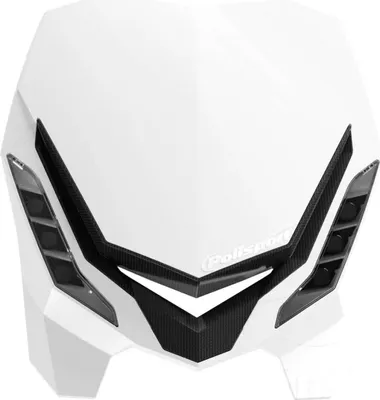 Immagine prodotto di Maschera faro POLISPORT E-Blaze bianca/nera