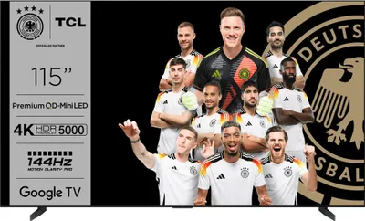 Produktbild von TCL X95 Series 115X955 Max 2,92 m (115") 4K Ultra HD Smart-TV WLAN Schwarz 5000 cd/m²