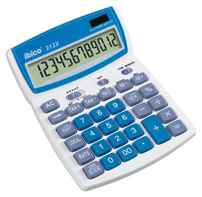 Zdjęcie produktu dla Rexel 212X, Desktop, Podstawowy kalkulator, 12 cyfr(y)