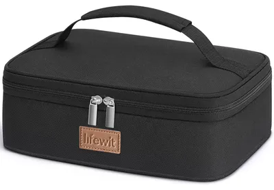 Isolierte Lunchtas 4L – Thermobox, wasserdicht, schwarz