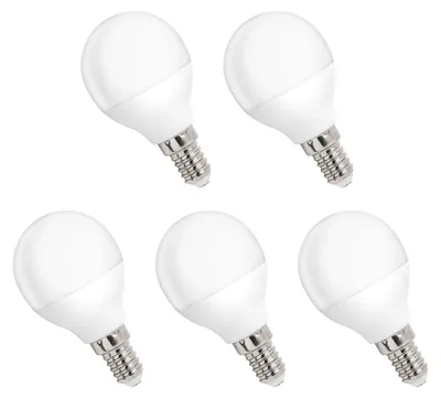 Produktbild von Spectrum E14 LED Lampe 4W 320lm 3000K Warmweiß 230V 5 Stück