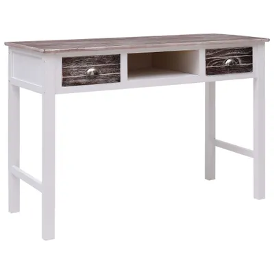 Obrázek produktu pro Psací stůl hnědý 110 x 45 x 76 cm dřevo