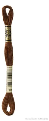 Immagine prodotto di Filato da ricamo DMC Mouline Special 117MC -801, 6 fili, 8 m