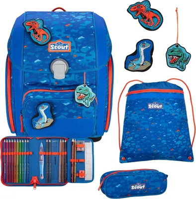 Produktbild von Scout Exklusiv Genius Superflash Blue Dino Set 4tlg.