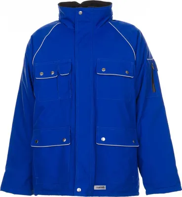 Produktbild von Planam Winterparka Canvas 320 Gr. 2XL kornblau/kornblau