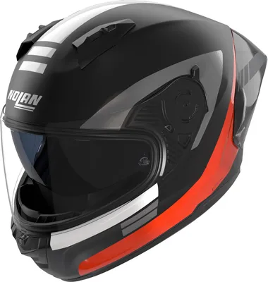 Produktbild von Nolan N60-6 Sport Contrasto Helm, schwarz/orange, 2XL (64)