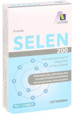Obrázek produktu pro Selen 200 μg tablety 120 St