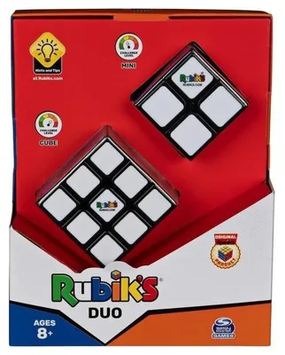 Zdjęcie produktu dla Rubik’s Duo Pack, Kostka Rubika, Początkujący, 8 lat(a)