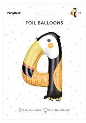 Produktbild von Tropische Tukan-Party 4: Aufsehenerregender Folienballon