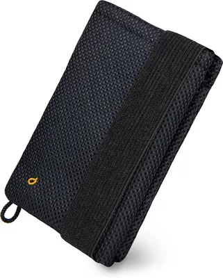 Produktbild von Slim Wallet mit RFID Schutz für Herren & Damen, schlanke Geldbörse mit 12 Kartenfächern, Bargeldfach, Schlüsselhalter, Portemonnaie, Kreditkartenetui