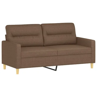 Produktbild von 2-Sitzer-Sofa Braun 140 cm Stoff