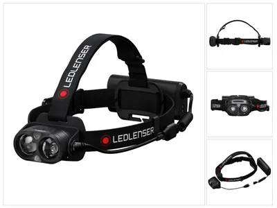 Zdjęcie produktu dla Ledlenser H19R Core, Latarka czołowa, Czarny, IP68, LED, 1 lamp(y), 3500 lm