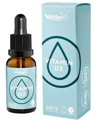 Obrázok produktu pre Vitamín D3 Vegánske kvapky 800 I.U. 20 ml