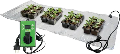 Produktbild von BioGreen Heizmatte "Sahara" für Pflanzen in verschiedene Größen - gleichmäßige Wärmeverteilung - spritzwasserdicht