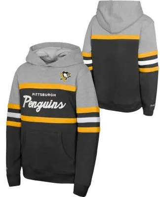 Immagine prodotto di Felpa con cappuccio Pittsburgh Penguins NHL Head Coach Taglia: Bambini L (11 - 12 anni)