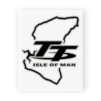 Image de Autocollant Circuit Tourist Trophy 10x12cm