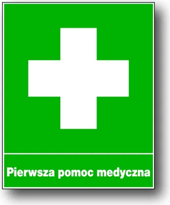 Zdjęcie produktu dla Zio-2 Znak Tablica - Pierwsza Pomoc Przedmedyczna