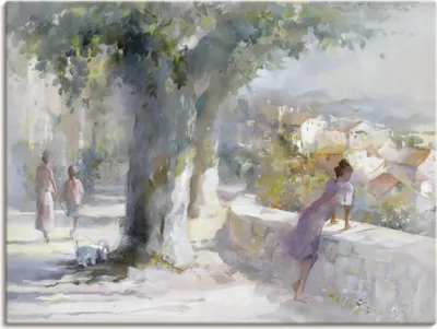 Produktbild von ARTland Leinwandbild Flüsternder Wind Größe: 80x60 cm