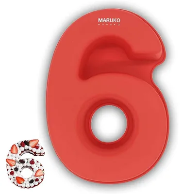 Obrázok produktu pre Silikónová forma na pečenie koláčov s číslicami, veľká, 3D, vhodná na narodeniny a výročia