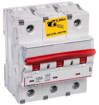 Produktbild von Modularer Lasttrennschalter 125A 3P 25kA FRX403 406539