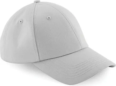 Produktbild von Beechfield B59 | Authentic Baseball Cap / 6-Panel-Design - Farbe: Light Grey - Größe: One Size