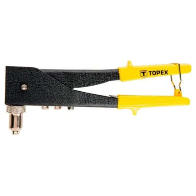 Produktbild von TOPEX 43e712 Nietzange (2,4/3,2/4/4,8 mm, 2 Positionen)