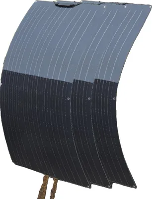 Produktbild von Flexibles Solarpanel-Kit, 240W Dual-Panel-System, intelligenter Ladecontroller ,360W 3 Stück 120W
