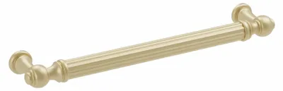 Zdjęcie produktu dla Klamka do mebli wykonana z zamaku, rozstaw otworów 160 mm, wykończenie galwaniczne
