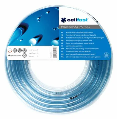 CELLFAST PVC-Schlauch für allgemeine Anwendungen 10,0x1,5 mm 50m