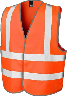 Immagine prodotto di Result Core R201X | Gilet autostradale da uomo /  secondo ISOEN20471:2013 - Colore: Arancione fluorescente - Taglia: L/XL
