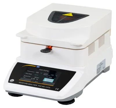 Produktbild von PCE Instruments PCE-MA 110TS Getreidefeuchtemesser |5" Touchscreeen |32 Trocknungsparameter |Halogen |40 - 165°C |Modbus