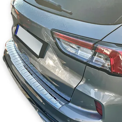 Immagine prodotto di Protezione per il bordo del vano di carico in acciaio inossidabile, compatibile con Ford Kuga III dal 2019