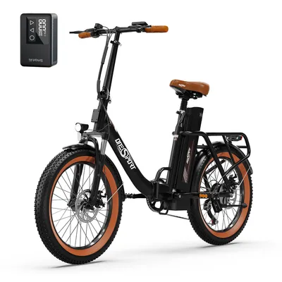Produktbild von 20 palcové elektrické kolo pedelec, s elektrickou vzduchovou pumpou MINI e-skládací kolo 48V/17Ah, 25km/h, e-kolo skládací kola z hliníkové slitiny vodotěsné městské kolo